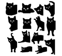 Segnali D'appoggio A Magnetico Gatto, Disegni Di Gattini Assortiti, Set Da 14 Pezzi, Lettura Di Segnalibri Magnetici, Segnali Di Pagina Simpatici, Adorabili Disegni Di Gatti Per Regali Per Stud