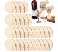 Segnali Di Bevande In Legno - Identificatori Personalizzate, Tag Coppa Festosa | Cards Luoghi Nozze, Etichette Dei Nomi Caldics, Pennarelli, Decorazioni Da Tavolo Per Le Vacanze, Fascino Del Fes