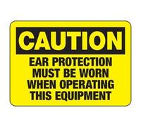 Segnali di pericolo Pinch Point Safety & Compliance Signs/OSHA & ANSI Compliant Safety Signs/PPE Signs/Hearing Protection Signs Metal Sign Tin Sign 20x30,5 cm