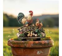 Segnali e placche 2D in acrilico da esterno, paletto per esterni, facile installazione, versatile, design moderno, per creare il proprio cartello (giallo, 10 cm)