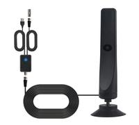 Segnali HDTV Antenna Interna Ricezione digitale 1080p Configurazioni facili Amplificatori a lunga distanza per ricezione chiara Antenne HDTV per interni