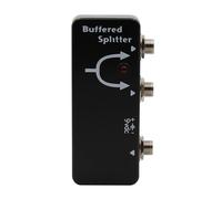 Segnali per chitarra professionale Buffer Splitter Preserva Tono Originale Struttura In Metallo Per Vari Dispositivi Prestazioni Configurazioni Dispositivo Buffer Chitarra Professionale