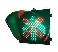 Segnali stradali, luci LED di avvertimento, lampada rossa e verde, da parete bicolore rosso/verde, industriale retrò, spia luminosa