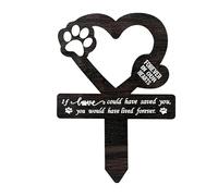 Segnali tombali per animali domestici, pietre commemorative da giardino per animali domestici, pietre commemorative - Memorial Garden Cimitero Yard Decorazione per animali domestici, per la perdita di