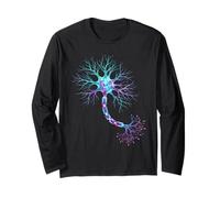 Segnali variopinti di Scienza del Cervello delle Cellule neuronali di neurobiologia Maglia a Manica
