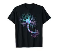Segnali variopinti di Scienza del Cervello delle Cellule neuronali di neurobiologia Maglietta