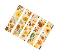 Segnalibri a forma di fiore secco trasparente con ciondolo di ricambio fatto a mano per gli amanti dei libri Segnalibri vintage per lettori fatti a mano