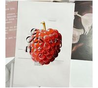 Segnalibri a forma di frutta, unici e alla moda, carini, creativi, divertenti, in acrilico trasparente, per studenti che leggono libri e per gli amanti della fotografia (#13, 2 pezzi)