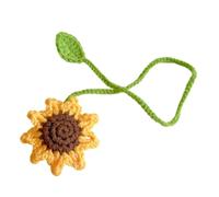 Segnalibri all'uncinetto con germogli di fiori - Segnalibri floreali fatti a mano per gli amanti dei libri, segnalibri all'uncinetto | Segnalibro creativo a forma di all'uncinetto, i