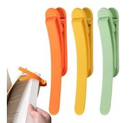 Segnalibri Automatici In Silicone, Migliora L'efficienza Della Lettura - 3x Segnalibri, Clip Di Pagina Per Il Journaling E La Dei Libri | Femmina Intelligente Che Rimangono Posizione, Segui