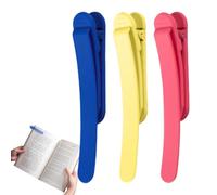 Segnalibri Automatici In Silicone - Nessun Dimenticamento Delle Pagine, Clip Di Pagine 3x Per Il Journaling | Female Book Reading Smart That Atto, Seguire Le Facilmente, Durevoli E Fle