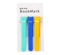 Segnalibri automatici in silicone - Segnalibri multifunzionali automatici in silicone | 3X Clip per segnalibri intelligenti | Segnalibri per la lettura, Pennarello in silicone per le donne, Ho