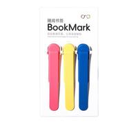 Segnalibri automatici in silicone, segnalibro creativo in silicone, clip per segnalibro automatico, 3 segnalibri unici in silicone, amanti dei libri, segnalibri intelligenti per la lettura dei libri