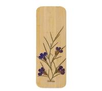 Segnalibri con fiori secchi naturali fatti a mano in legno essiccato segnalibro segnalibro segnalibro aiuto per la lettura per gli amanti dei libri in legno adulto bambino