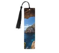 Segnalibri con nappe, con arco a Maiorca, in Spagna, in legno, per donne e uomini, fatto a mano, per gli amanti dei libri, segnapagine di lettura, etichette in legno, ornamenti, regalo di compleanno