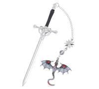 Segnalibri della Quarta Ala Segnalibri di pagina per fan della Quarta Ala Segnalibri fantastici per uomini Per lettori maschi Come compleanno Set Di Attrezzi Da Artigiano per La Casa (B, 14.8x4.3cm)