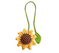Segnalibri Di Germogli Di Fiori All'Uncinetto, Segnalibri All'uncinetto Girasole, Lavorati A Maglia Fatti A Mano Per Gli Amanti Delle Piante,per Natale, Insegnanti, Amanti Dei Libri