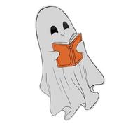 Segnalibri di Halloween, divertenti segnalibri a forma di fantasma, etichette trasparenti per studenti, scrittori, letture, romanzi, bambini, amici, decorazione di Halloween