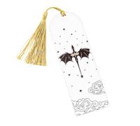 Segnalibri Drago - Slip di pagina in acrilico, etichetta di lettura fantasy, custode della storia con | Accessorio creativo che migliora la navigazione dei capitoli per gli adulti guidando sessi