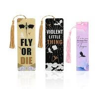 Segnalibri Elemento Drago Da 3 Pezzi, Segnalibri Acrilici, Accessori Per La Lettura, Cancelleria Per Studenti, Segnalibri Personalizzati Creativi, Segnalibri Regalo