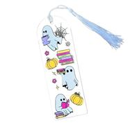 Segnalibri fantasma per adulti | carinos geisters Buchmarker | I segnalibri acrilici di Halloween | Segnalibri inquietanti con motivi di fantasmi per gli amanti dei libri e le idee regalo