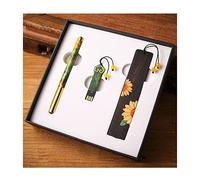 segnalibri femminili, Segnalibri in legno intagliato a forma di girasole, fatti a mano, confezione da 2 pezzi, set di scatole(Set of 3)