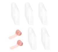 Segnalibri grezzi, Set da 100 Pezzi Segnapagine, Con Foratura e 2 Rotoli di, Per progetti creativi, scuola, casa, biblioteca, studio, laurea