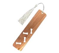 Segnalibri in legno - 15,2 x 3,8 cm Segnalibro vintage a tema animale domestico | Segnalibro leggero resistente ai graffi | Forniture per ufficio per eventi letterari biblioteca uso diario accessorio