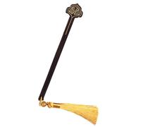 Segnalibri in legno con nappe vintage in legno, divisore per pagine per amanti dei libri, studenti, set artistico fatto a mano