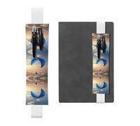 Segnalibri in pelle per parapendio, segnalibri regolabili per diario, perfetti come regalo di Natale o per il rientro a scuola