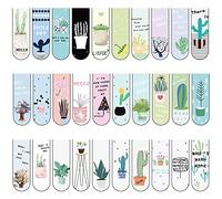 Segnalibri Magnetici, 30 Segnalibro Magnetico, Più Motivi, Adatti per Uso Scolastico E Familiare, Come Regali per L'ammissione E Il Compleanno per Bambini