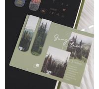 Segnalibri magnetici efficienti con set di 2 segnalibri magnetici con motivi e disegni letterari unici (3)