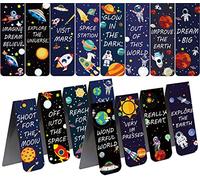 Segnalibri Magnetici Spazio Con Frasi Per Bambini Bambino, AOBETAK 16 Pcs Magnei Bookmarks Spazio Per Uomo Donna Adulti Ragazzo Ragazza