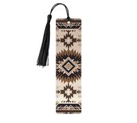 Segnalibri nativi americani con nappe, segnalibro in legno per donne e uomini, segnalibro fatto a mano per gli amanti dei libri, segnalibri per pagine di lettura, etichette in legno, ornamenti regalo