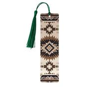 Segnalibri nativi americani con nappe, segnalibro in legno per donne e uomini, segnalibro fatto a mano per gli amanti dei libri, segnalibri per pagine di lettura, etichette in legno, ornamenti regalo