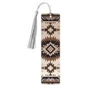 Segnalibri nativi americani con nappe, segnalibro in legno per donne e uomini, segnalibro fatto a mano per gli amanti dei libri, segnalibri per pagine di lettura, etichette in legno, ornamenti regalo