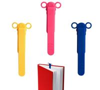 Segnalibri per gli amanti dei libri, in silicone, a forma di becco d', in metallo, per lettura, semplice ed elegante, per casa, libreria, area di lavoro, scuola