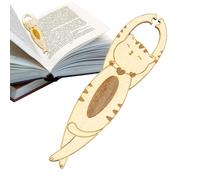 Segnalibri per gli amanti dei libri | Simpatici segnalibri a forma di gatto, squisiti gadget da lettura, da scrivania per Capodanno cinese, San