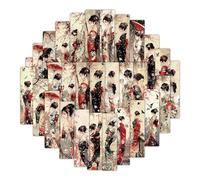 Segnalibri per gli amanti della lettura | 24 pezzi Segnalibri di carta da lettura - Design estetico con motivi femminili per uso quotidiano a casa biblioteca scuola