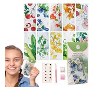 Segnalibri per la lettura | 10 Pezzi Mantenitori di Pagine | Kit di Accessori Estetici per Segnalibri Donne Studenti Insegnanti Lettori Scuola Collezione e Decorazione