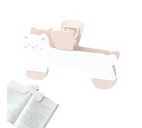 Segnalibri Per Libri - Strumento Di Fissaggio Per Lettura Con Design A Forma Di Gatto, Comodo Supporto Per Aprire Libri Per Leggere A Mani Libere | Per Uomini Donne Ragazze Ragazzi Adolescenti Studen