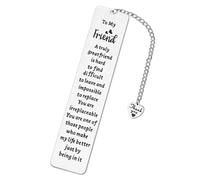 Segnalibri Regalo Migliore amica Segnalibro Metallo personalizzato,Segnalibro Laurea Metallo con Frase,Segnalibri Particolari Regalo Amica Donna Natale Laurea Compleanno