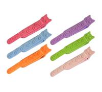 segnalibri, Silicone automatico segnalibri,Cat Paw Markers per leggere | 6x pagina titolare per gli amanti dei libri, da lettura in silicone Forneros, riempitivi di sacchetti d