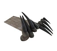 Segnalibro 3D a forma di mano di diavolo, decorazione 3D raccapricciante per Halloween, in resina, per amici, famiglia, libri, amici, decorazioni di Halloween