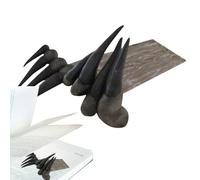 Segnalibro 3D in resina - Design a mano demoni, ornamento creativo con artiglio del diavolo, decorazione per dita delle streghe, per libri di Halloween, per lettori, oggetti da collezione