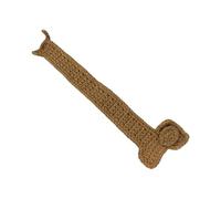 Segnalibro a bassotto a maglia, divisore per libri per bambini, studenti, amanti dei libri, accessori da lettura, lavorato a maglia