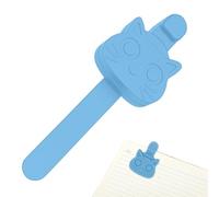 Segnalibro a forma di gatto - Supporto magnetico in silicone per libri - segnalibro in silicone, per la lettura di romanzi, fumetti, libri di cucina, documenti, ricette