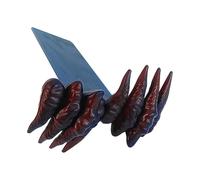 Segnalibro a forma di mano del diavolo, segnalibro 3D a forma di mano di demone, multiuso, in resina, a forma di mano di demone, fatto a mano, per Halloween, Halloween, Ringraziamento