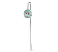 Segnalibro a palloncino sull'acqua con ciondolo da appendere, in metallo, per gli amanti della lettura, regalo di apprezzamento degli insegnanti, San Valentino, festa della mamma, Natale, compleanno