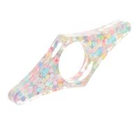 Segnalibro ad Anello a Cuore in Plastica, Supporto Lettura Leggero | Tieni Aperte le Pagine, Portatile e Pratico, per Leggere Seduti o Distesi, per Amici Lettori
